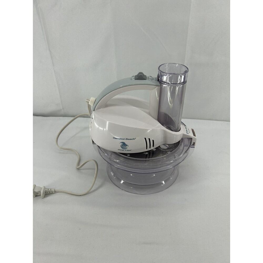 Hamilton Beach Change A Bowl Slicer Shredder Processor 70800 Complete TESTED